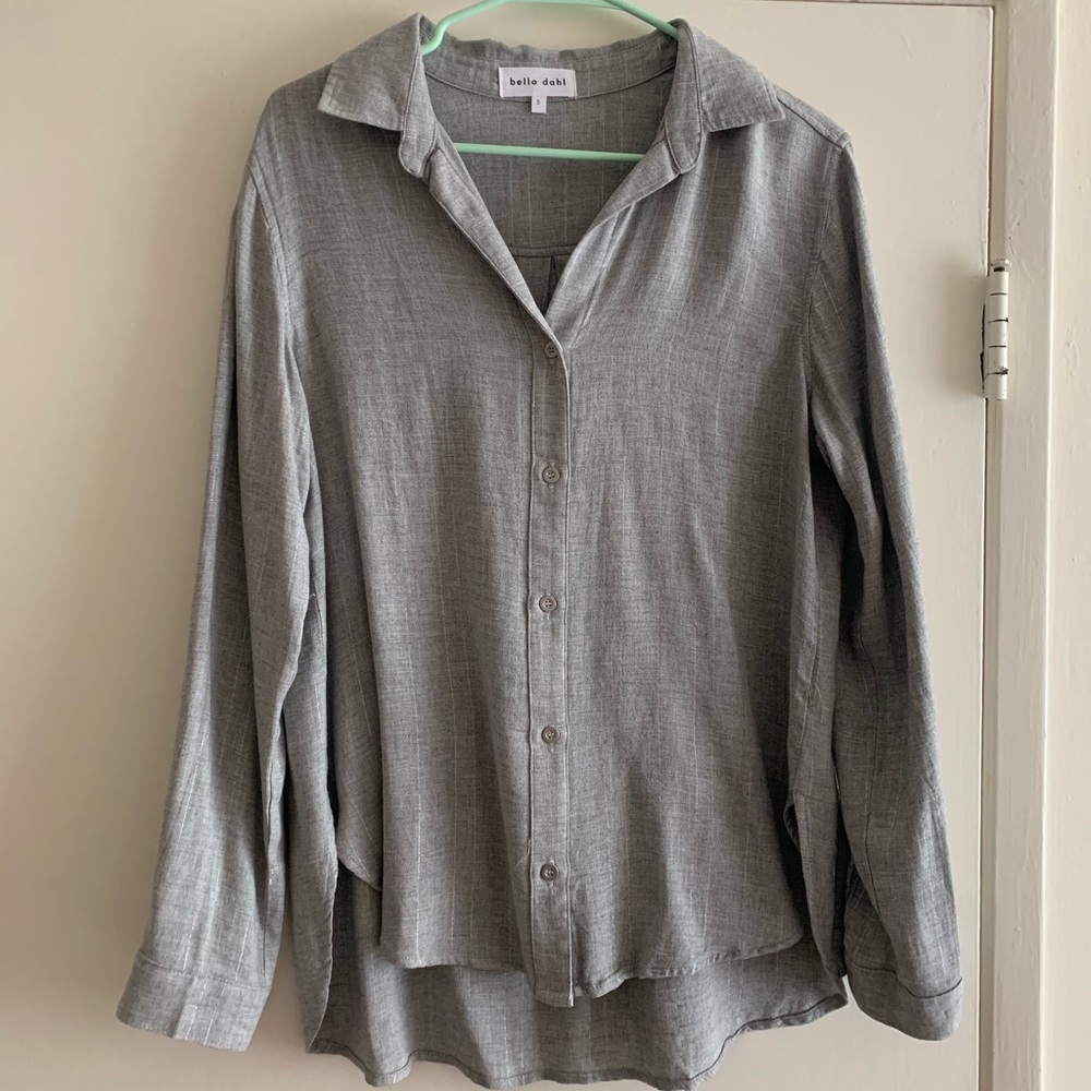 Grey Bella Dahl Blouse